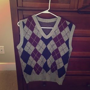 Men’s vintage sweater vest